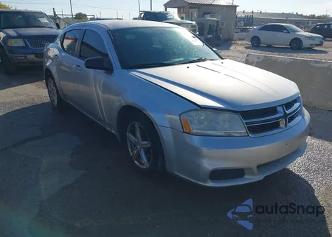 2012 Dodge Avenger Se from USA, damaged, VIN 1C3CDZAB4CN269975